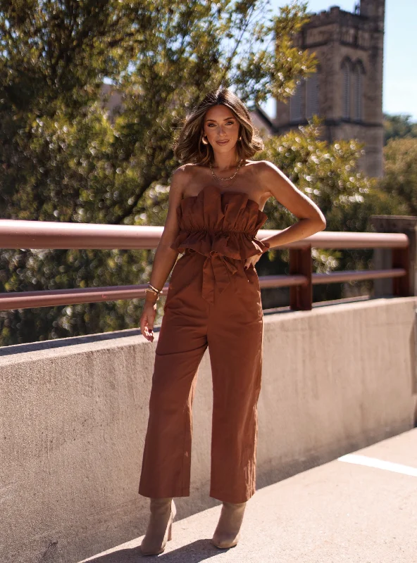 Chestnut Kissed Jumpsuit