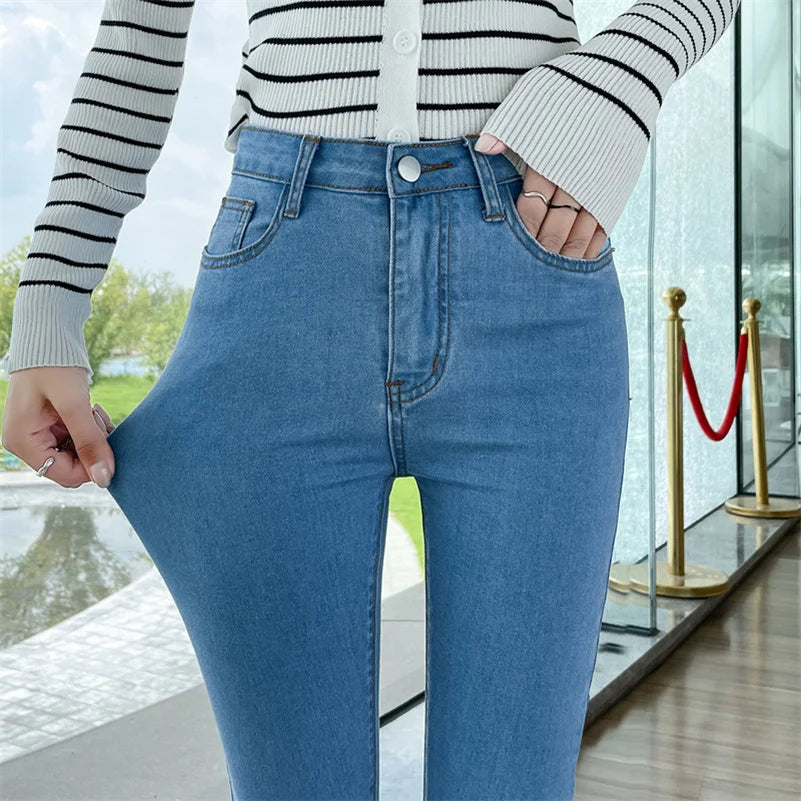 FashionSierra - Women Stretch Skinny Pencil Vintage Leggings Korea Fashion Trouser