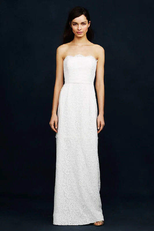 J. Crew Eyelash Lace Gown