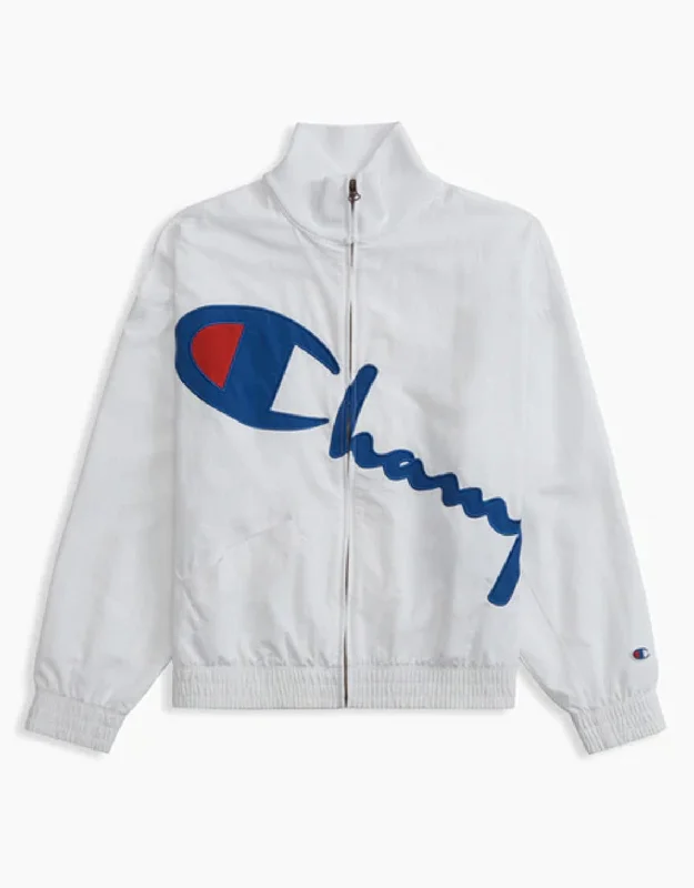 Champion Europe Vintage-inspired Zip-through Track Jacket White