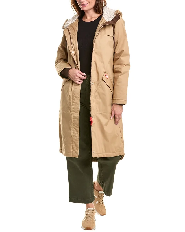 Hunter Jane Canvas A-Line Padded Coat Jane Canvas A-Line Padded Coat