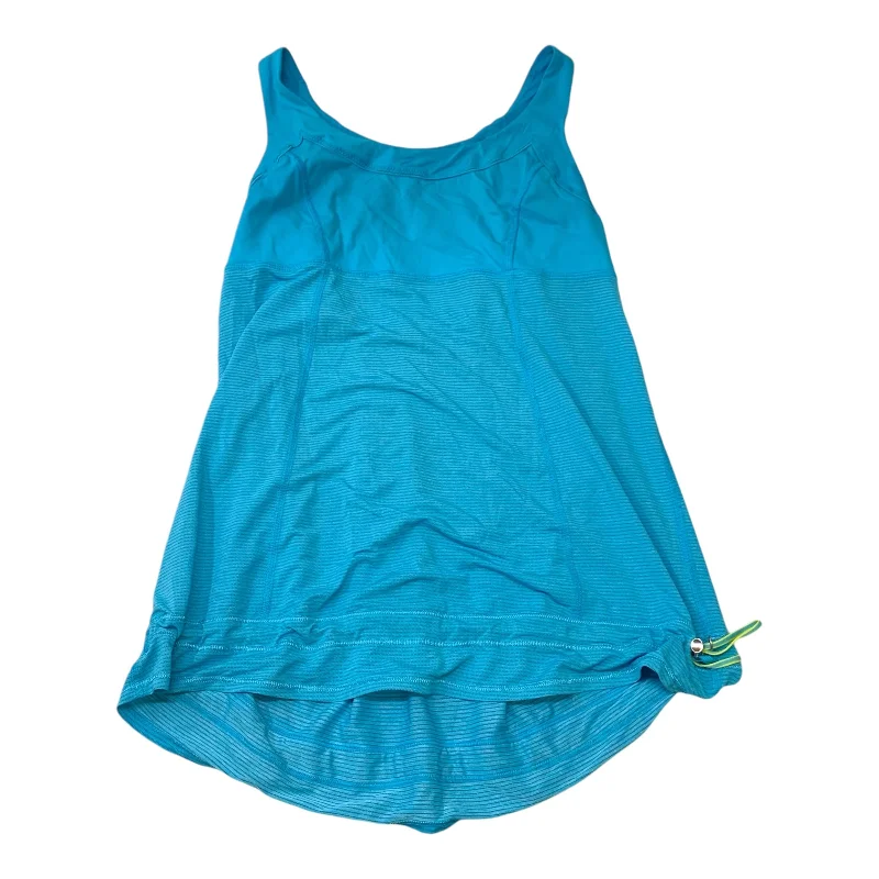 Athletic Tank Top By Lululemon In Blue, Size: S