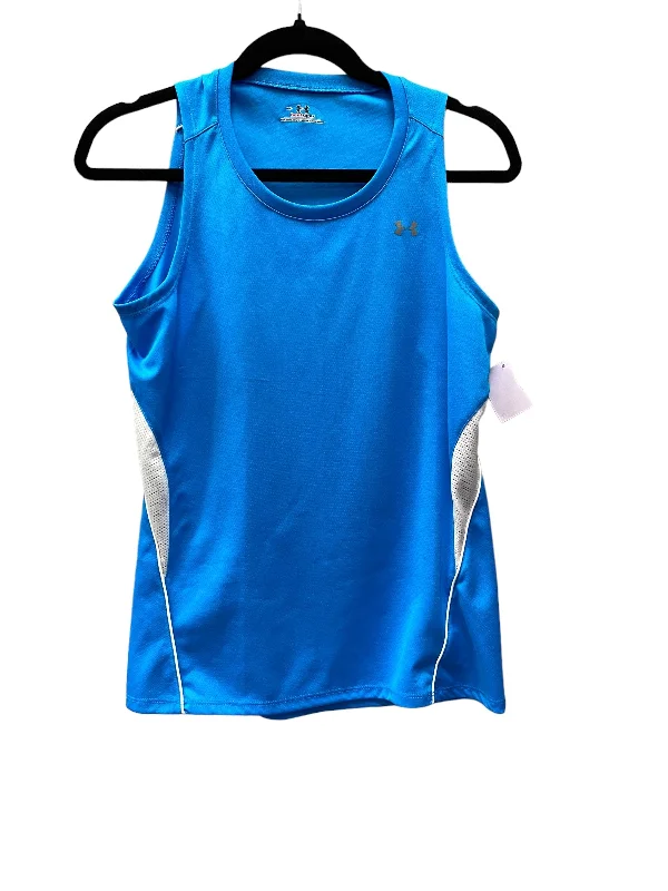 Athletic Tank Top By Under Armour In Blue, Size: S