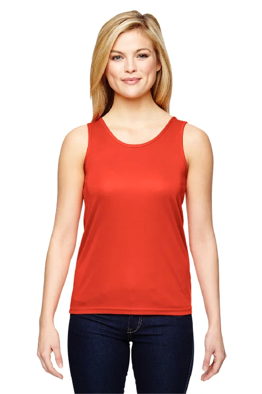 Augusta Sportswear Womens Training Moisture Wicking Tank Top - Orange