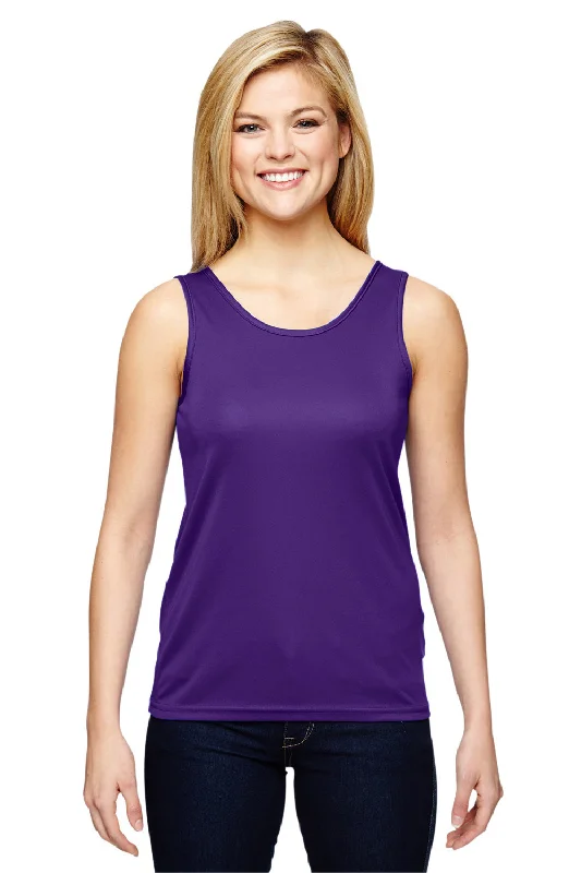 Augusta Sportswear Womens Training Moisture Wicking Tank Top - Purple