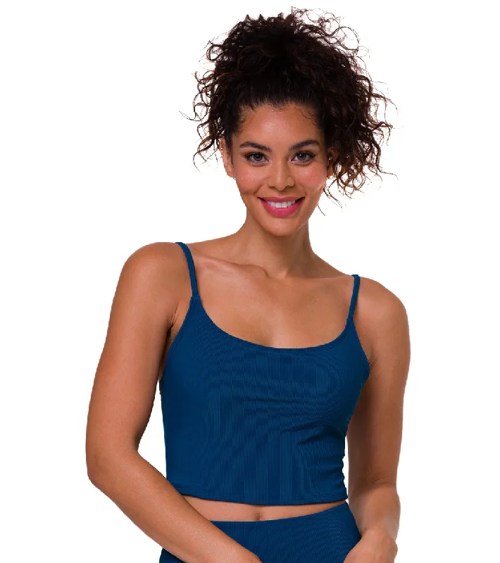 Onzie Belle Cami Yoga Crop Empathy Rib