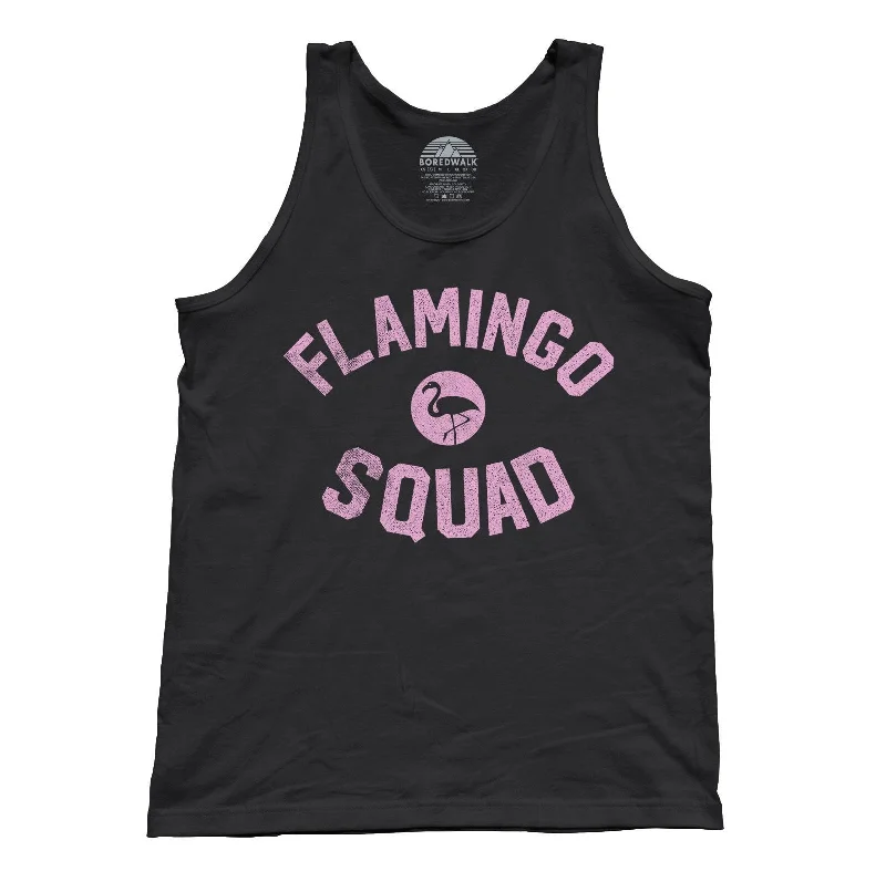 Unisex Flamingo Squad Tank Top