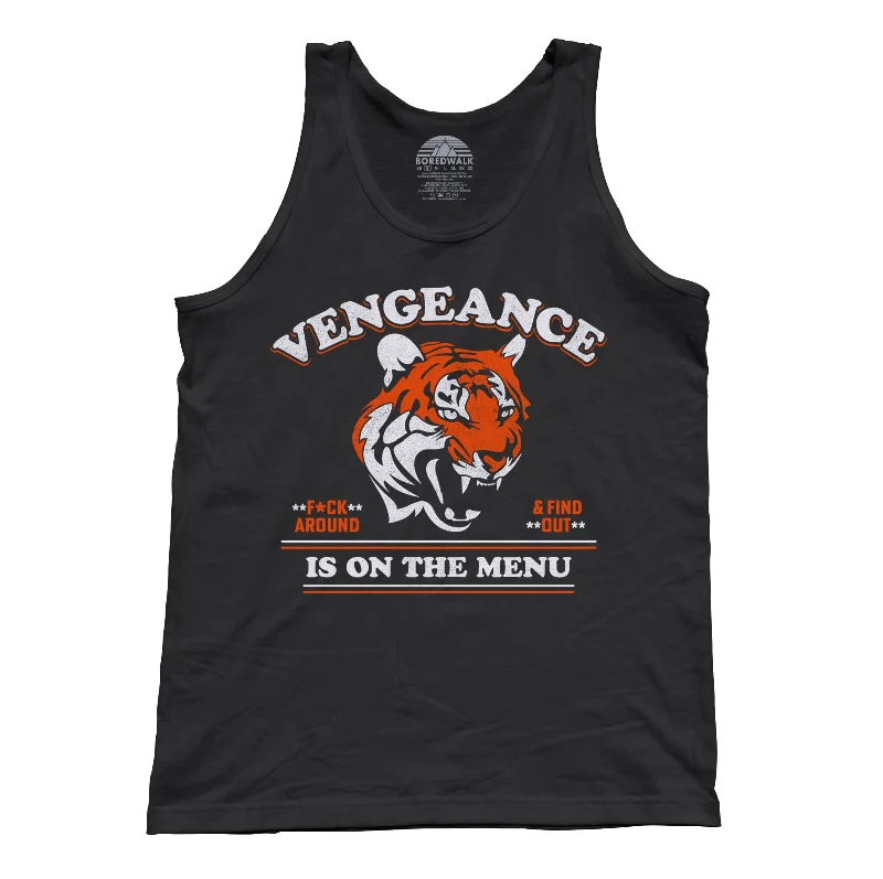 Unisex Vengeance is On The Menu Tank Top