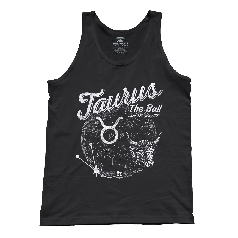 Unisex Vintage Taurus Tank Top