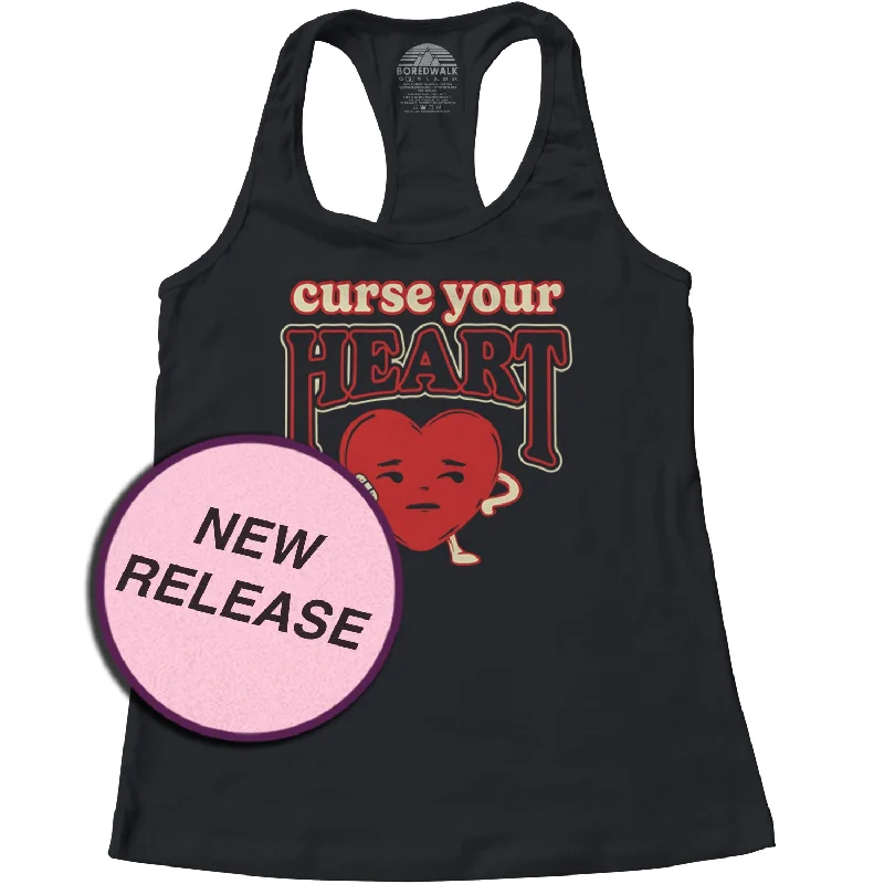 Women's Curse Your Heart Racerback Tank Top