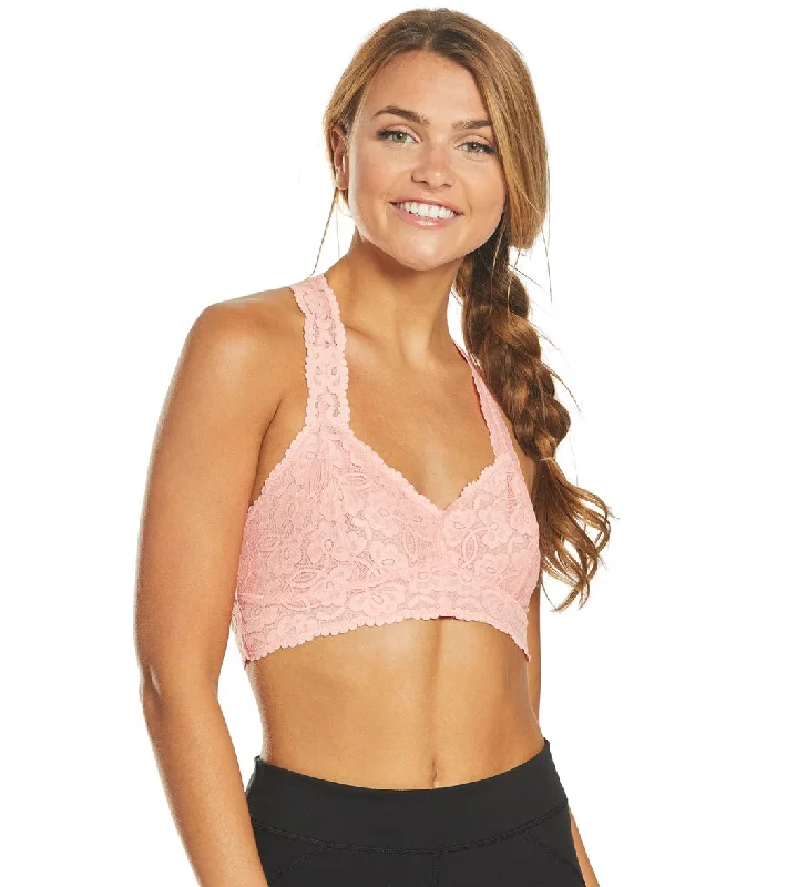 Free People Galloon Lace Racerback Bra Mango