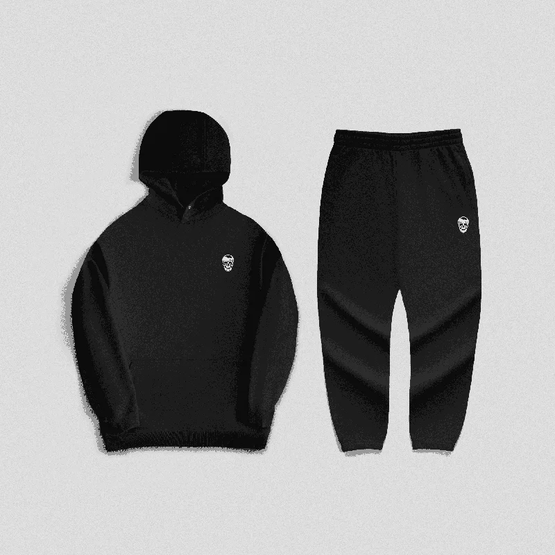 Heavyweight Core Warm-Up Set - Black/White