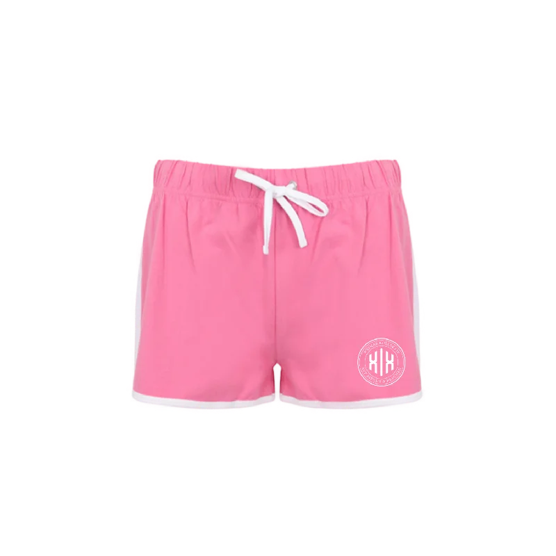 Ladies Retro Shorts "Auf Biegen & Brechen" Pink