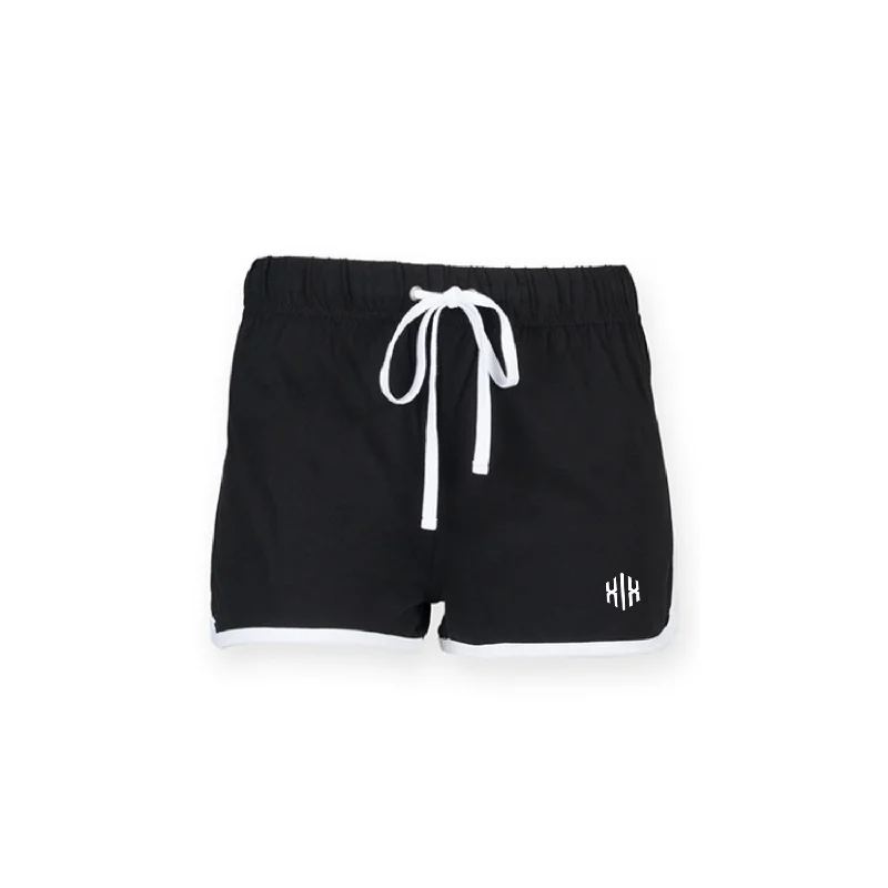 Ladies Retro Shorts "Invictodrom" Black