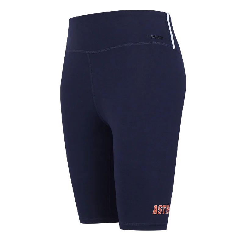 MLB HOUSTON ASTROS CLASSIC WOMEN'S BIKE SHORT (MIDNIGHT NAVY)