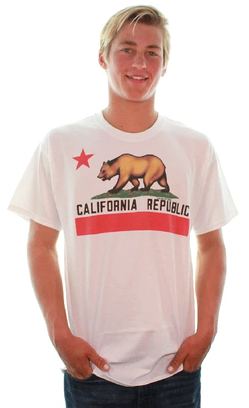 California State Flag T-shirt/tee - Borderless