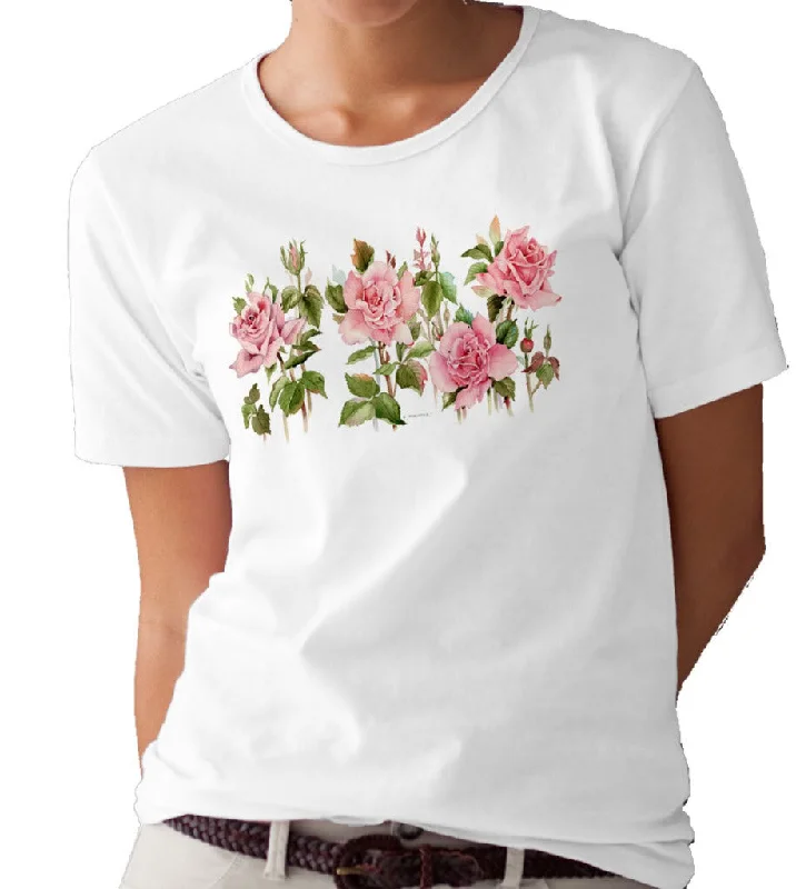 Line of Roses T-shirt/tee by Valerie Pfeiffer